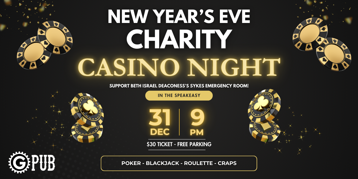 New Year’s Eve Casino Night in the Speakeasy