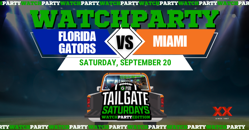 Watch Party: Florida Gators vs Miami
