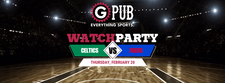Celtics vs. 76ers Watch Party in the Pub